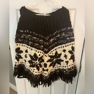 Free people poncho